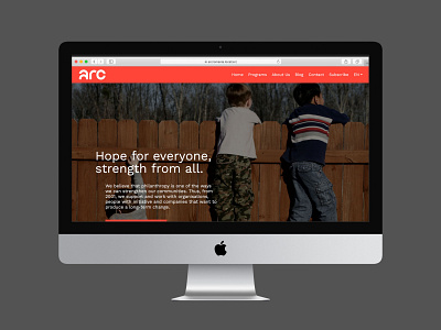 ARC branding design logo ui ux web design