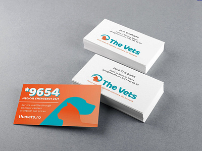 The Vets branding design logo web design