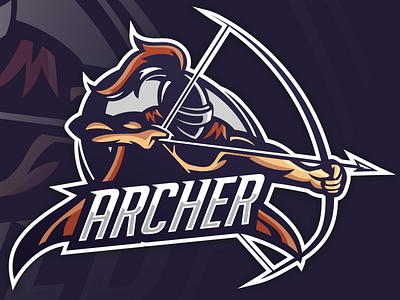 "Archer" eSports Mascot esports illustration logo mascot vector