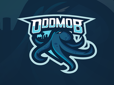 Oddmod Mascot Commission adobe esports illustration illustrator logo mascot vector