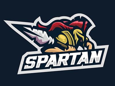 Spartan Mascot adobe illustrator esports logo illustration mascot sports logo sports mascot