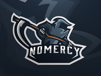 No Mercy Mascot adobe illustrator esports logo illustration mascot sports logo sports mascot