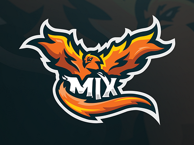 Phoenix Mascot (MIX) illustration mascot sports logo sports mascot