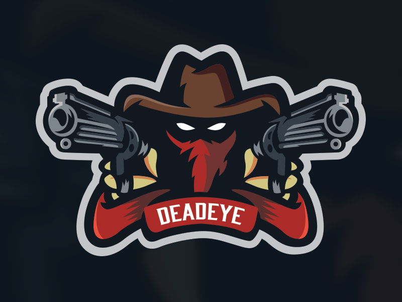 Deadeye Client Mascot adobe illustrator esports logo illustration mascot sports logo sports mascot