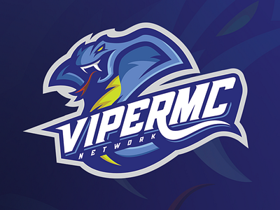 ViperMC Network Mascot adobe illustrator esports logo illustration mascot sports logo sports mascot