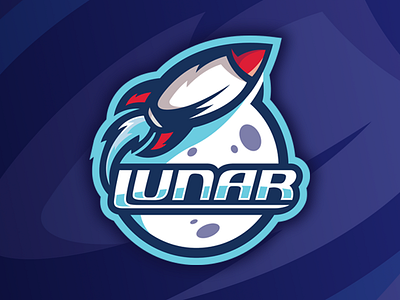 Lunar Mascot adobe illustrator esports logo illustration mascot sports logo sports mascot