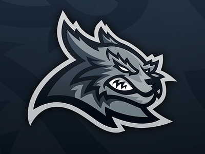 Wes "Wolf" Mascot adobe illustrator esports logo illustration mascot sports logo sports mascot