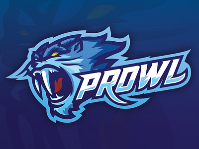 Prowl Dribbble illustrator mascot sports sports logo sports mascot vector vector logo