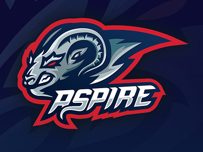 "Aspire" Client eSports Mascot illustrator mascot sports sports logo sports mascot vector vector logo