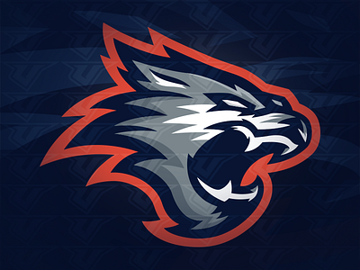 Premade Wolf Mascot Logo