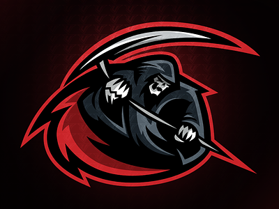 Reaper Sports Logo (Pre-Made) esports illustrator logo mascot sports vector