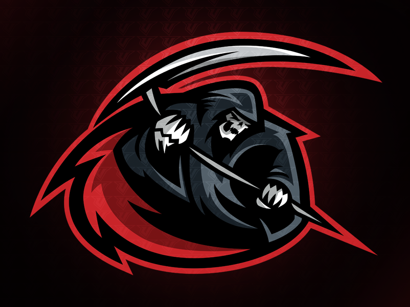 Reaper Sports Logo (Pre-Made) by Mike on Dribbble