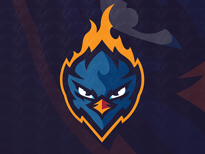 Firebird Premade Logo esports illustrator logo mascot sports vector