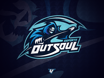 Outsoul Gaming Logo logo mascot mascot logo sports logo vector