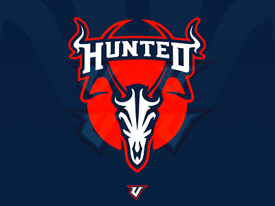 "Hunted" Premade Logo for Sale