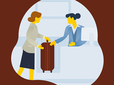 Special baggage [Bologna Airport] airport illustration art artist artwork character character illustration digital art digitaldrawing digitalillustration digitalpainting flat illustration illustrationartists illustrator illustrazione vector vector illustration website illustration