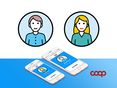 Coop - Avatar/User icon set