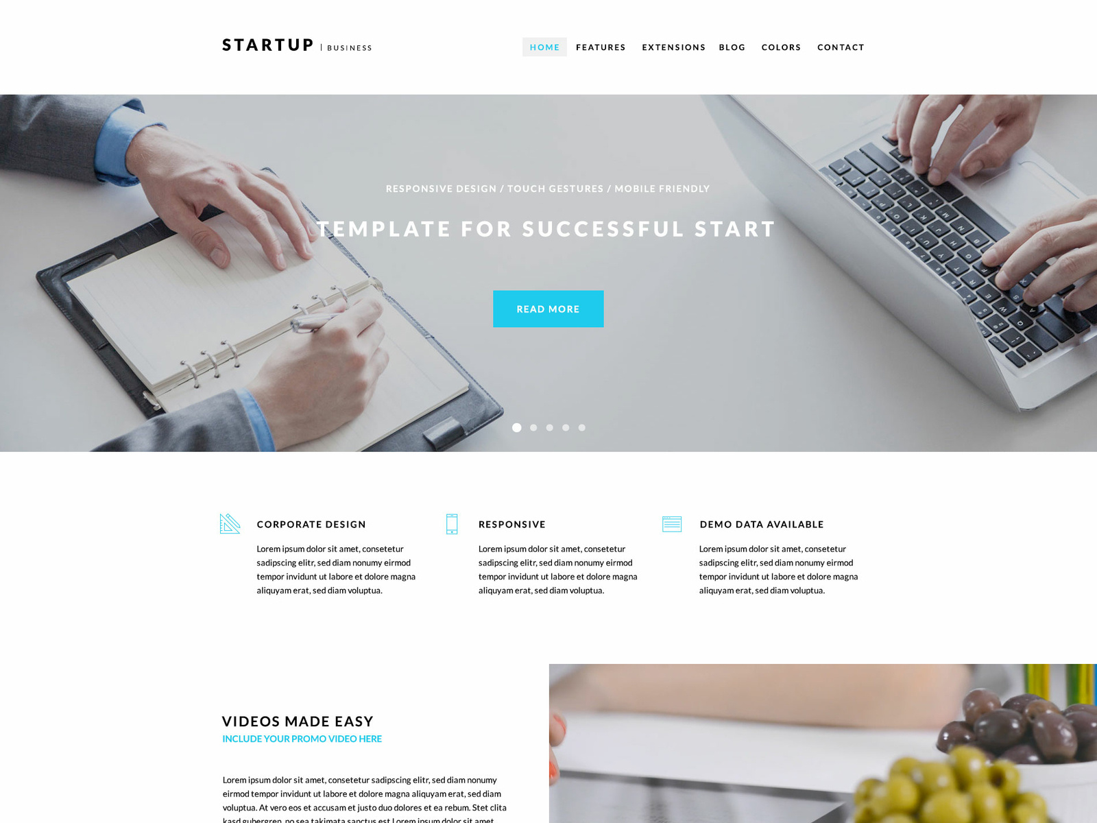 Hot Startup by HotThemes on Dribbble