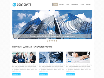 Hot Corporate business agency business website corporate branding corporate business corporate website joomla joomla template responsive responsive design template