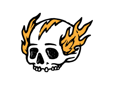 Skull Flames