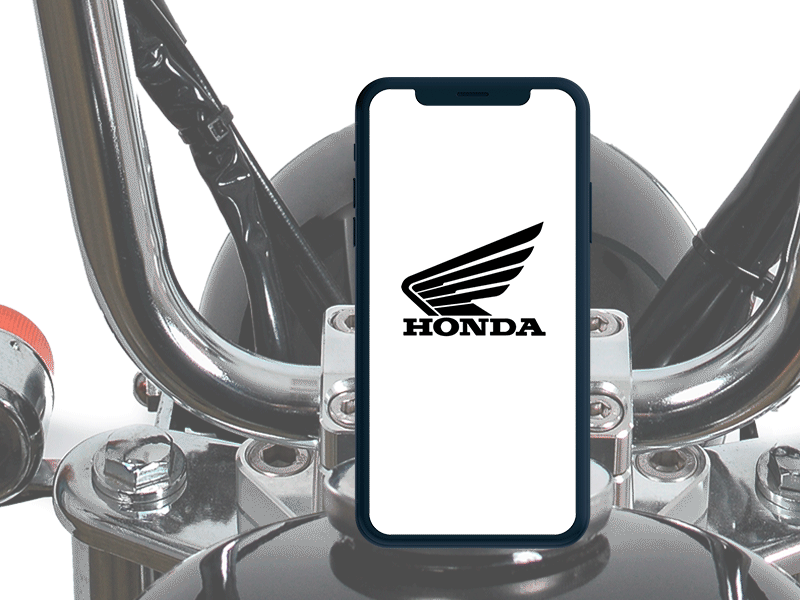 Honda's app concept for motorcycle app bike custom dashboard honda ios motorcycle navigation speedometer weather