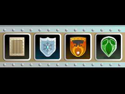 Elemental Shields UI