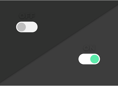 On/Off Switch - Day 015 #dailyui daily ui dailyui design sketch ui ux web