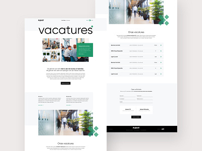 FLEX IT - Job Vacancy Web Design