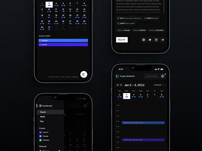 Crypto Assistant ® - Mobile App app brand branding design product design ui ux