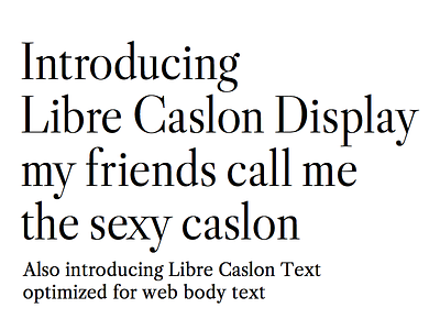 The Sexy Caslons 1960 beautiful beauty bodoni caslon compressed condensed delicate didot display fashion font fonts free glamour gmour lettering libre light model serif sexy specimen text type typeface web font webfont