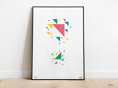 Poster 001 abstract abstract art abstract design geometric geometric art geometric design illustrator illustrator art illustrator design poster poster art poster design triangle triangles