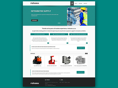 Voltanex s.r.o equipment industrial machinery manufacturing site typography web