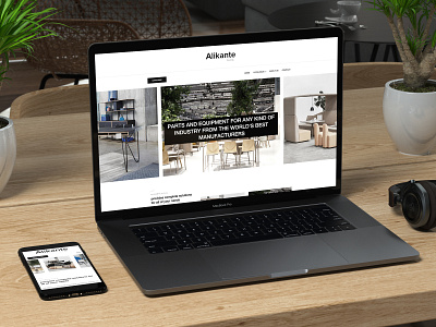 web design for alikante, Bratislava, Slovakia brand design minimal ui ux web