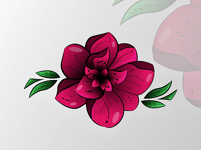 Abstract flower icon artwork icon illustration logo