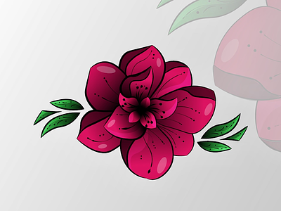 Abstract flower icon