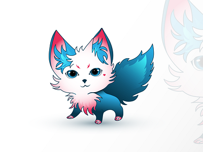 Abstract little foxy )) 2d abstract animation artwork branding character characterdesign design effects flat graphics icon illustration logo vector web