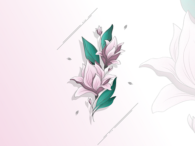 abstract flower 2d abstract artwork banner branding design effects flat graphics icon illustration logo ui vector