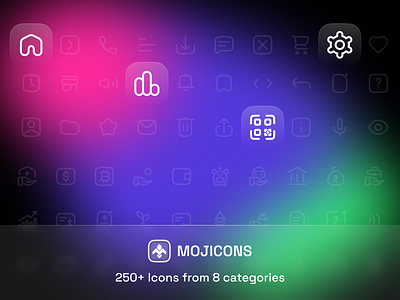 Mojicons Iconpack free icons iconpack icons made in figma mojicons