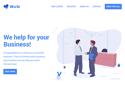 Business Startup Landing Page