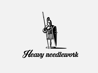 Heavy needlework heavy knight needle needlework shield