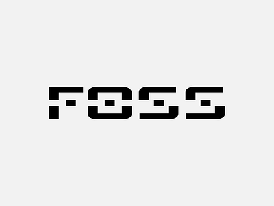 FOSS custom type bw custom experiment foss logo type