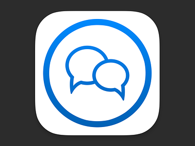 Spoook for iOS app chat icon ios spoook