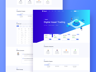 Block Chain Web by Aldrich on Dribbble