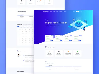 Block Chain Web color conduct financial transactions design finance illustration logo outsource ui 设计