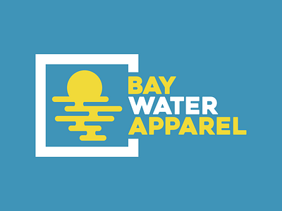 Bay Water Apparel apparel brand brand design branding design graphic design icon illustration logo logo design typography vector