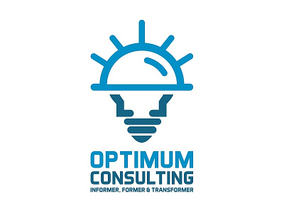 Optimum Consulting bot branding consult consulting design logo optimum