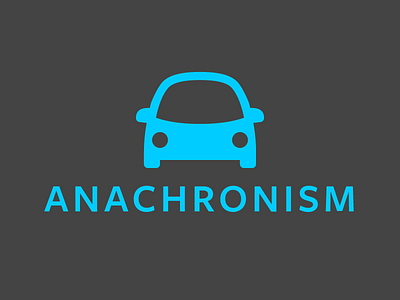 Anachronism icon illustration