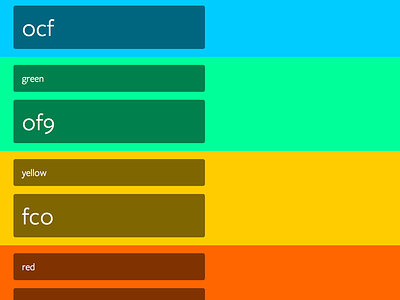 Spectral – A Simple CSS Color Palette Creator