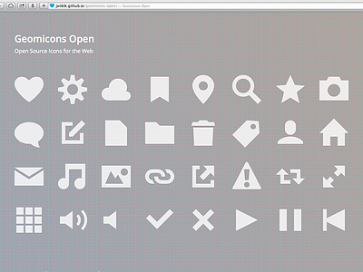 Geomicons Open geomicons icon icons svg web