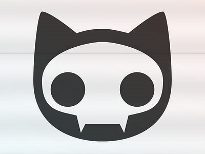Skullcat animation avatar cat icon logo music skull